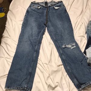 BDG full zip around jean